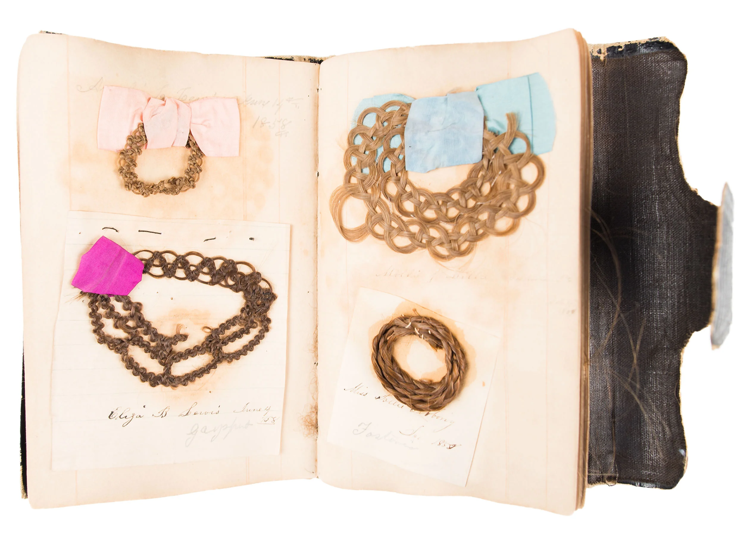 Hairwork album of Etta Smith, 1858–1924 — 75 Stories, 75 Years